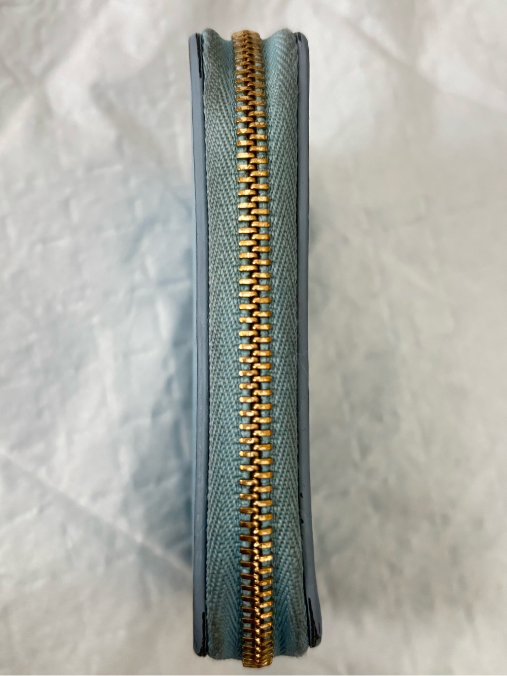 MANSUR GAVRIEL LT BLUE SMALL WALLET - Picture 4 of 11